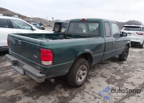 2000 Ford Ranger Xl/Xlt из США, поврежденный, VIN 1FTYR14VXYTB12951